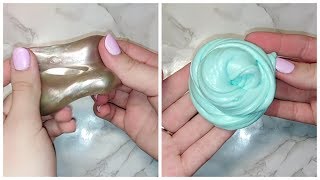 Слайм из слизи, без загустителя // проверка рецепта