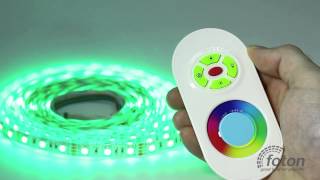 Радио контроллер RF RGB 18А White (Touch)