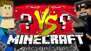 Minecraft: RED LUCKY BLOCK CHALLENGE | Flan's Mod Destruction!