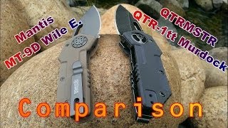 Quartermaster QTR-1 & The Mantis MT-9 - Comparison Video!