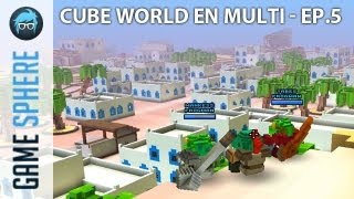 Cube World en multi Ep.5 : Ruines, Désert & chasse à la pyramide