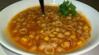 HOW TO MAKE MEXICAN SHELL SOUP | SOPA DE CONCHAS |