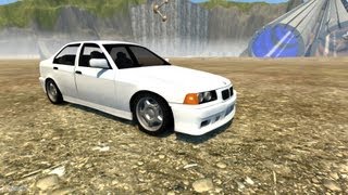 BeamNG Drive Crash Testing #10 BMW E36 M3 Sedan Beta