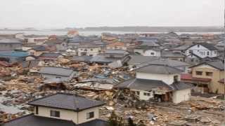 東北地方太平洋沖地震、宮城県亘理町荒浜、全景,東日本大震災