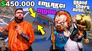 CHUCKY VE SEVGİLİSİ TİFFANY'E $450.000 DEĞERİNDE EV SATTIM! - GTA 5 RECEP İVEDİK EMLAKÇI MODU