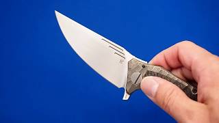 CKF Morrf 5 (Evgeny Muan design, M390, satin, bearings, titanium)