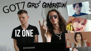 РЕАКЦИЯ РОКЕРОВ НА К-ПОП: GOT7 Never Ever/ Girls' Generation 'Lion Heart' / IZ ONE La Vie en Rose