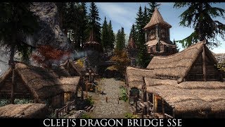 Skyrim SE Mods: ClefJ's Dragon Bridge SSE