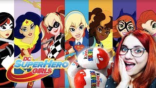 W KOŃCU COŚ FAJNEGO ❤ KINDER JAJKA NIESPODZIANKI SUPERGIRLS