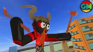Stickman Rope Hero #Mustache | by Naxeex LLC | Android GamePlay HD
