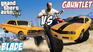 GTA 5 - Vapid Blade Vs Bravado Gauntlet | #48 (GTA V)