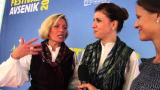Festival Avsenik 2015 - Intervju Tina Debevec in Marjana Urankar