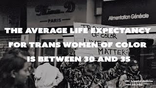 Did you know that the average life expectancy for a Black trans woman is 35?