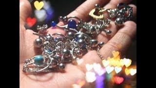 My Belly Button Ring Collection!!