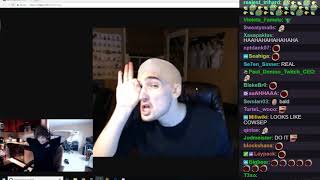GREEKGODX TRIES TO CONVINCE MITCH TO SHAVE  HIS HEAD (MITCH VIEWERS COMPARED TO GGX VIEWERS)