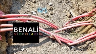 Kopuk Telekom İnternet, Telefon Kablosu Böyle Tamir Ediliyor