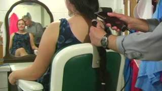Preview clip -- Amanda's Pageboy Haircut
