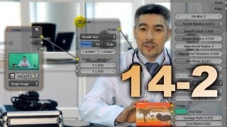 Уроки по Blender. Урок 14-2. Хромакей и совмещение с 3D.
