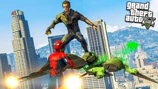 ЗЕЛЕНЫЙ ГОБЛИН АТАКУЕТ ЛОС САНТОС В ГТА 5! ОБЗОР МОДА В GTA 5 ИГРЫ ГТА МИР ВИДЕО ДЕТЕЙ GTA 5 МОДЫ