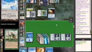 Pauper Gauntlet S01 R02 Simic Stormpost vs UB Trinket Control