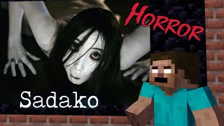 Monster School : SADAKO HORROR MOVIE CHALLENGE - Minecraft  Animation