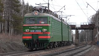 ВЛ11-269/473 Б с наливным поездом