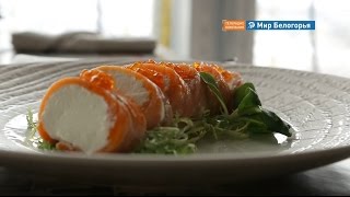 Закуска из лосося и сливочного сыра