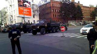 Генеральная репетиция парада 9мая в Хабаровске