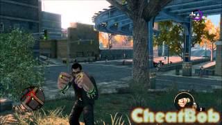 Saints Row the Third : FUN CHEATS (iron fist, zombies, airstrike...) !!!