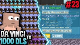 EMPTYING VENDING MACHINES + FINISHING MASS PRODUCING - Growtopia #23