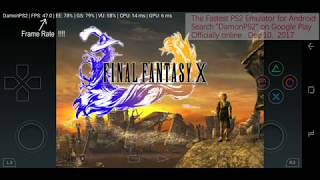 Do you want to play Final Fantasy X (PS2 Game) on your Android Phone? (DamonPS2) (PS2 Emualtor)