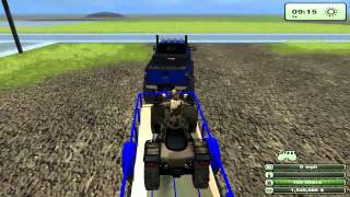 Farming Simulator Let's Play - EP 4 PT 1 Mudding and Hauling