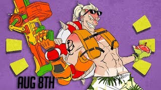Overwatch - NEW JUNKRAT, MERCY SKINS & SUMMER GAMES 2017 DATE
