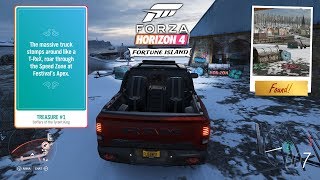 Forza Horizon 4 Fortune Island TREASURE #1 Gameplay Walkthrough