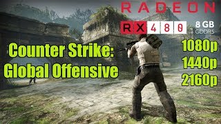CSGO | RX 480 8GB | 1080p | 1440p | 2160p