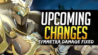 Overwatch SYMMETRA DAMAGE FIX - Upcoming Reinhardt Changes