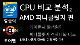 CPU 비교 분석 2편- 피나클릿지 전 서밋릿지와 비교하여 어떤가?
