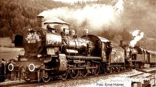 Dampfloks P 8 + T 18 des Bw Rottweil - Letzte Fahrt  / Ultima Corsa 1974