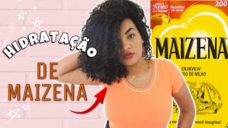 HIDRATAÇÃO DE MAIZENA PARA CABELO RESSECADO ??