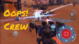 NOOB vs R / DISC / C-star - by Oops! - CANYON/CASTLE/MOON - War Robots