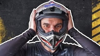 Кроссовый шлем с Aliexpress. Выжить любой ценой.