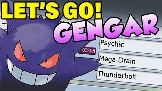 Pokemon Let's Go Gengar Moveset! How To Use Gengar!