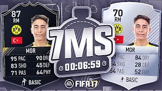 UPGRADED EMRE MOR 7 MINUTE SQUAD BUILDER!! DUAL YOUTUBER - FIFA 17 ULTIMATE TEAM