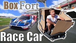 ULTAMATE CARDBOARD BOX FORT RACE CAR! ??
