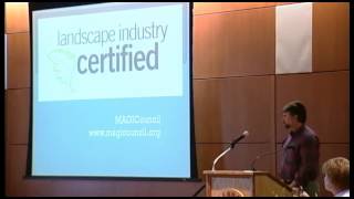 Frank Male and Jane Male, Landscape Industry Certification