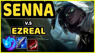 FREEZE (SENNA) vs EZREAL - BOTTOM ADC GAMEPLAY - EUW Ranked GRANDMASTER