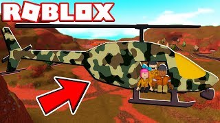 ROBLOX JAILBREAK ARMY HELICOPTER!! (One Year Anniversary Update)