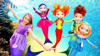 Принцесса София и Сказочный Патруль в подводном царстве — Куклы и видео игры для девочек
