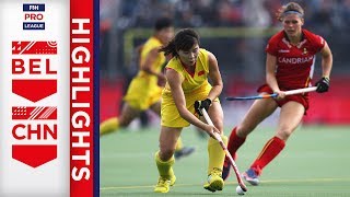 Belgium v China | Week 12 | Women's FIH Pro League Highlights