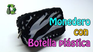 Monedero con botella plástica (Reciclaje de Pet) Ecobrisa
